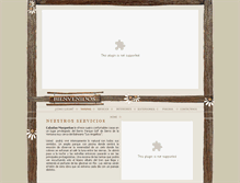 Tablet Screenshot of cabaniasmargaritas.com.ar
